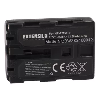   Sony Alpha 57 készülékhez fényképezőgép akkumulátor (Li-Ion, 1900mAh / 13.68Wh, 7.2V) - Utángyártott
