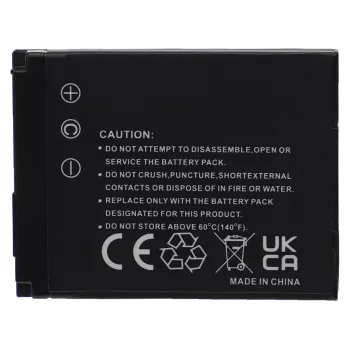   Sony Cybershot DSC-T2 készülékhez fényképezőgép akkumulátor (Li-Ion, 650mAh / 2.4Wh, 3.7V) - Utángyártott