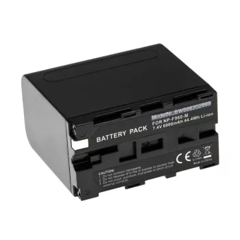   Sony CCD-RV100 készülékhez fényképezőgép akkumulátor (Li-Ion, 6000mAh / 44.4Wh, 7.4V) - Utángyártott