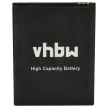 Wiko Jerry 2, 3 készülékekhez mobiltelefon akkumulátor (Li-Ion, 2500mAh / 9.5Wh, 3.8V) - Utángyártott