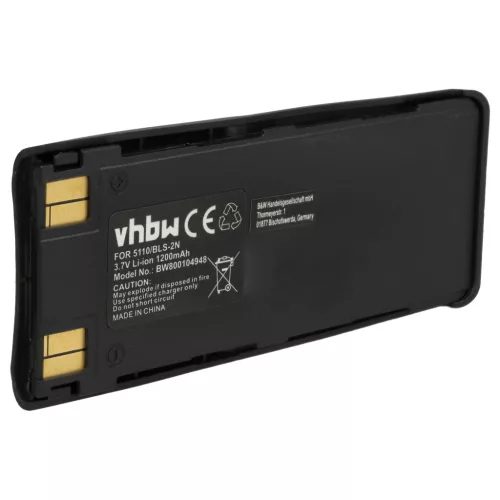 Nokia 1260, 1260i készülékekhez mobiltelefon akkumulátor (Li-Ion, 1150mAh / 4.26Wh, 3.7V) - Utángyártott