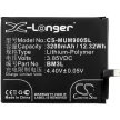 Xiaomi M1902F1A készülékhez mobiltelefon akkumulátor (Li-Polymer, 3200mAh / 12.32Wh, 3.85V) - Utángyártott