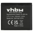 Nokia 8800 sirocco készülékhez mobiltelefon akkumulátor (Li-Ion, 700mAh / 2.59Wh, 3.7V) - Utángyártott