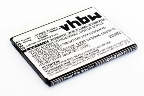 Samsung Galaxy Ace 3 készülékhez mobiltelefon akkumulátor (Li-Ion, 1800mAh / 6.66Wh, 3.7V) - Utángyártott