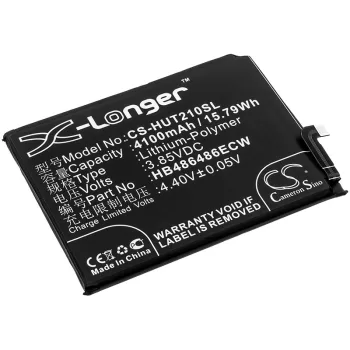   Huawei Präfix fehlt! LYA-AL00 készülékhez mobiltelefon akkumulátor (Li-Polymer, 4100mAh / 15.79Wh, 3.85V) - Utángyártott