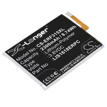   Sony F3311 készülékhez mobiltelefon akkumulátor (Li-Polymer, 2300mAh / 8.74Wh, 3.8V) - Utángyártott