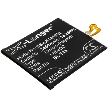   LG G810 készülékhez mobiltelefon akkumulátor (Li-Polymer, 3450mAh / 11.17Wh, 3.85V) - Utángyártott