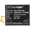 LG K510 készülékhez mobiltelefon akkumulátor (Li-Polymer, 3900mAh / 15.02Wh, 3.85V) - Utángyártott