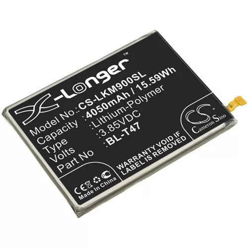 LG G900 készülékhez mobiltelefon akkumulátor (Li-Polymer, 4050mAh / 15.59Wh, 3.85V) - Utángyártott