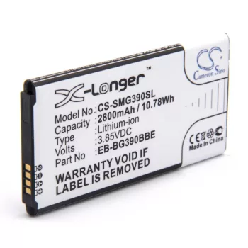   Samsung Galaxy SM-G390 készülékhez mobiltelefon akkumulátor (Li-Polymer, 2800mAh / 10.78Wh, 3.8V) - Utángyártott