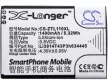 ZTE Blade L110 készülékhez mobiltelefon akkumulátor (Li-Ion, 1400mAh / 5.32Wh, 3.8V) - Utángyártott
