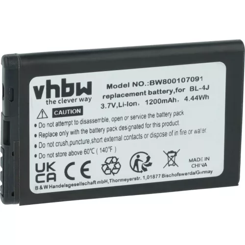 AEG Voxtel M300 készülékhez mobiltelefon akkumulátor (Li-Ion, 1200mAh / 4.44Wh, 3.7V) - Utángyártott