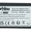 AEG Voxtel M300 készülékhez mobiltelefon akkumulátor (Li-Ion, 1200mAh / 4.44Wh, 3.7V) - Utángyártott