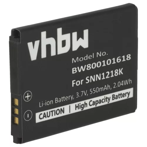 Motorola WX160 készülékhez mobiltelefon akkumulátor (Li-Ion, 550mAh / 2.04Wh, 3.7V) - Utángyártott