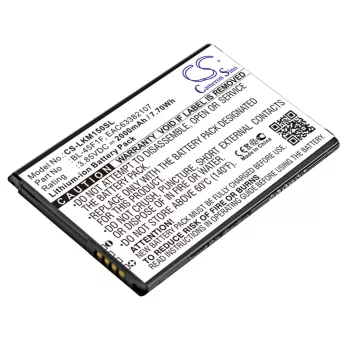   LG DN5008 készülékhez mobiltelefon akkumulátor (Li-Ion, 2000mAh / 7.7Wh, 3.85V) - Utángyártott