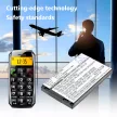 Emporia Telme C131 készülékhez mobiltelefon akkumulátor (Li-Ion, 1000mAh / 3.7Wh, 3.7V) - Utángyártott