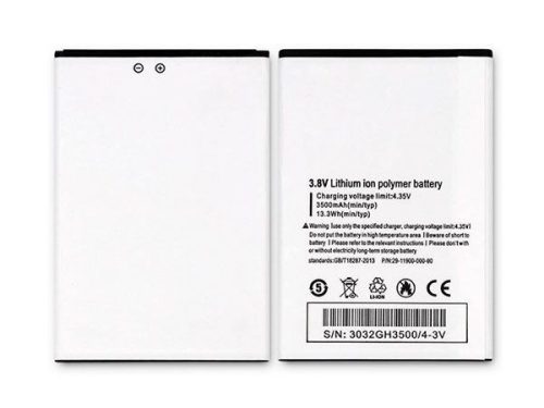 Ulefone U008 készülékhez mobiltelefon akkumulátor (Li-Polymer, 3500mAh / 13.3Wh, 3.8V) - Utángyártott