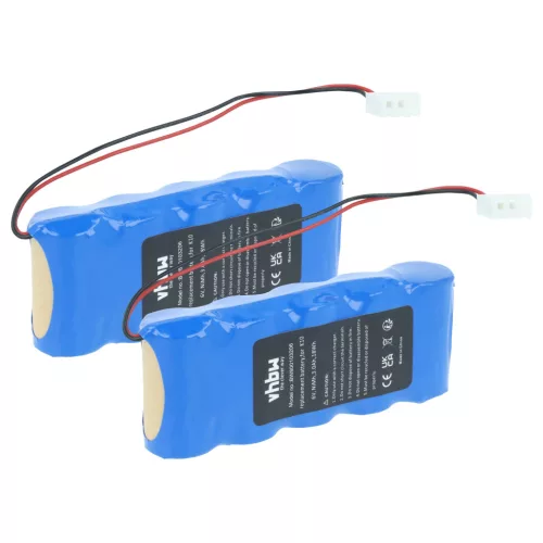 2 db akkumulátor Bosch redőnymozgatóhoz ( Ni-MH, 6 V, 3000 mAh ) – utángyártott