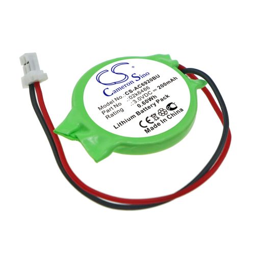 HP Mini 110-1030CA, 110-1030NR készülékekhez akkumulátor (Lithium, 3.0V, 200mAh / 0.60Wh) - Utángyártott