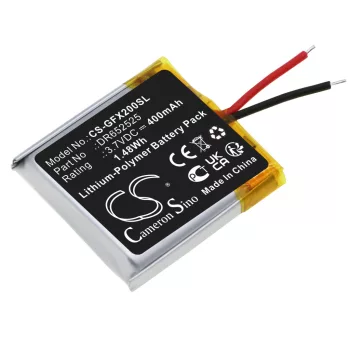   GolfBuddy DR652525 helyettesítő okosóra akkumulátor (Li-Polymer, 3.7V, 400mAh / 1.48Wh) - Utángyártott