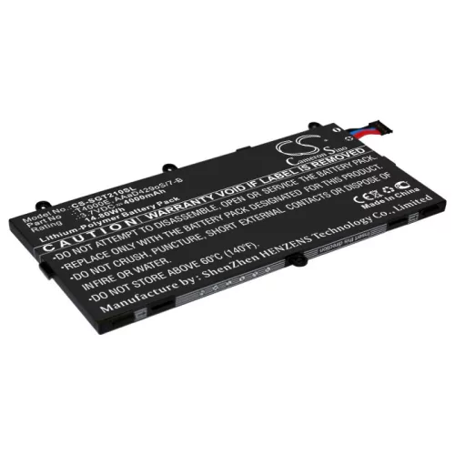 Samsung T4000E helyettesítő tablet akkumulátor (Li-Polymer, 3.7V, 13.32Wh / 3600mAh) - Utángyártott