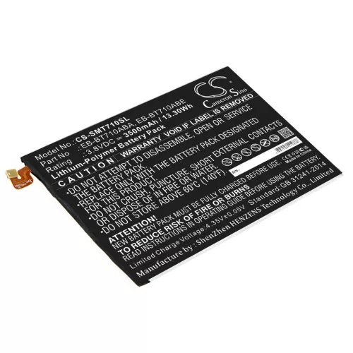 Samsung GH43-04449A helyettesítő tablet akkumulátor (Li-Polymer, 3.8V, 13.30Wh / 3500mAh) - Utángyártott