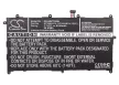 Samsung SP368487A(1S2P) helyettesítő tablet akkumulátor (Li-Polymer, 3.7V, 22.57Wh / 6100mAh) - Utángyártott