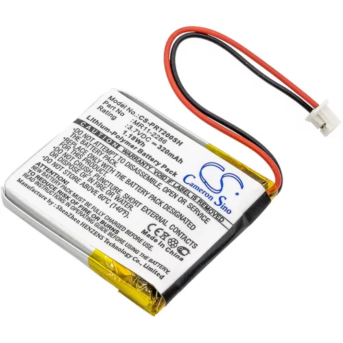 Casio MR11-2286 helyettesítő okosóra akkumulátor (Li-Polymer, 3.7V, 1.18Wh / 320mAh) - Utángyártott