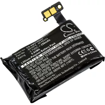   Samsung SP48223 helyettesítő okosóra akkumulátor (Li-Polymer, 3.7V, 0.93Wh / 250mAh) - Utángyártott