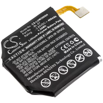   LG BL-S7 helyettesítő okosóra akkumulátor (Li-Polymer, 3.85V, 1.54Wh / 400mAh) - Utángyártott