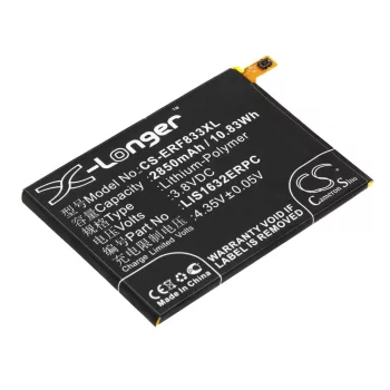   Sony Ericsson LIS1632ERPC helyettesítő mobiltelefon akkumulátor (Li-Polymer, 3.8V, 10.83Wh / 2850mAh) - Utángyártott