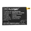 Sony Ericsson LIS1632ERPC helyettesítő mobiltelefon akkumulátor (Li-Polymer, 3.8V, 10.83Wh / 2850mAh) - Utángyártott