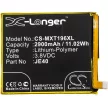 Motorola JE40 helyettesítő mobiltelefon akkumulátor (Li-Polymer, 3.8V, 11.02Wh / 2900mAh) - Utángyártott