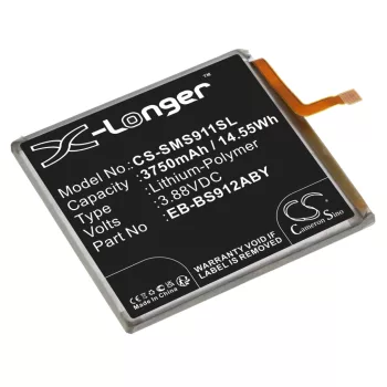   Samsung EB-BS912ABY helyettesítő mobiltelefon akkumulátor (Li-Polymer, 3.88V, 14.55Wh / 3750mAh) - Utángyártott