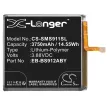 Samsung EB-BS912ABY helyettesítő mobiltelefon akkumulátor (Li-Polymer, 3.88V, 14.55Wh / 3750mAh) - Utángyártott