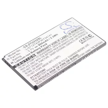   ZTE Li3712T42P3h734141 helyettesítő mobiltelefon akkumulátor (Li-ion, 3.7V, 3.33Wh / 900mAh) - Utángyártott