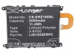 Sony Ericsson LIS1525ERPC helyettesítő mobiltelefon akkumulátor (Li-Polymer, 3.8V, 11.40Wh / 3000mAh) - Utángyártott