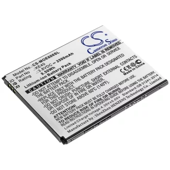   Motorola SB18C54512 helyettesítő mobiltelefon akkumulátor (Li-ion, 3.8V, 9.50Wh / 2500mAh) - Utángyártott