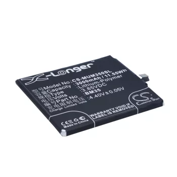   Xiaomi BM35 helyettesítő mobiltelefon akkumulátor (Li-Polymer, 3.85V, 11.55Wh / 3000mAh) - Utángyártott