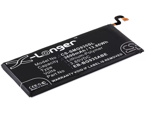 Samsung GH43-04575B helyettesítő mobiltelefon akkumulátor (Li-Polymer, 3.85V, 13.86Wh / 3600mAh) - Utángyártott