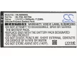 Microsoft BV-T5A helyettesítő mobiltelefon akkumulátor (Li-Polymer, 3.8V, 7.22Wh / 1900mAh) - Utángyártott