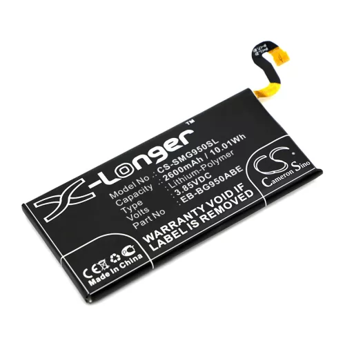 Samsung GH43-04731A helyettesítő mobiltelefon akkumulátor (Li-Polymer, 3.85V, 10.01Wh / 2600mAh) - Utángyártott