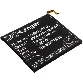   Samsung EB-BG977ABU helyettesítő mobiltelefon akkumulátor (Li-Polymer, 3.85V, 15.40Wh / 4000mAh) - Utángyártott