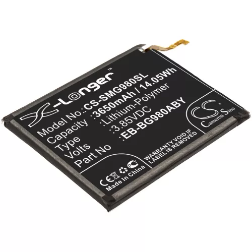 Samsung GH82-22122A helyettesítő mobiltelefon akkumulátor (Li-Polymer, 3.85V, 14.05Wh / 3650mAh) - Utángyártott
