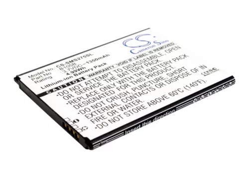 Samsung B105BU helyettesítő mobiltelefon akkumulátor (Li-ion, 3.7V, 5.00Wh / 1350mAh) - Utángyártott