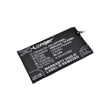   Lenovo BL244 helyettesítő mobiltelefon akkumulátor (Li-Polymer, 3.8V, 18.62Wh / 4900mAh) - Utángyártott