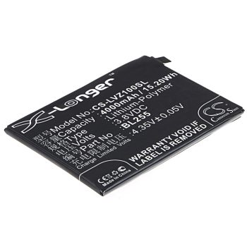   Lenovo BL255 helyettesítő mobiltelefon akkumulátor (Li-Polymer, 3.8V, 15.20Wh / 4000mAh) - Utángyártott