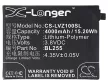 Lenovo BL255 helyettesítő mobiltelefon akkumulátor (Li-Polymer, 3.8V, 15.20Wh / 4000mAh) - Utángyártott
