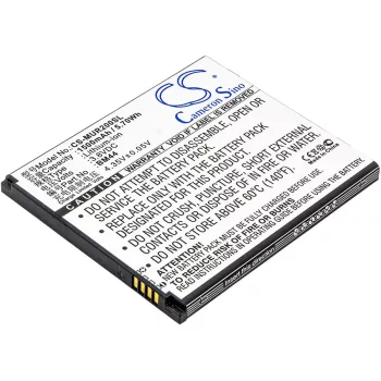   Xiaomi BM44 helyettesítő mobiltelefon akkumulátor (Li-ion, 3.8V, 5.70Wh / 1500mAh) - Utángyártott