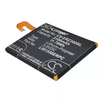   Sony Ericsson LIS1558ERPC helyettesítő mobiltelefon akkumulátor (Li-Polymer, 3.8V, 11.78Wh / 3100mAh) - Utángyártott